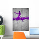 Grunge Lacrosse Background Wall Mural