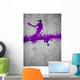 Grunge Lacrosse Background Wall Mural