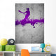 Grunge Lacrosse Background Wall Mural