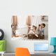 Boys in the image of sailors playing in her room Wall Mural
