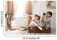 Boys in the image of sailors playing in her room Wall Mural