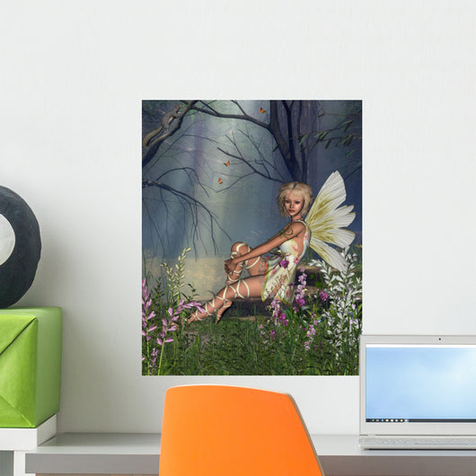 Woodland Fairy Wall Mural