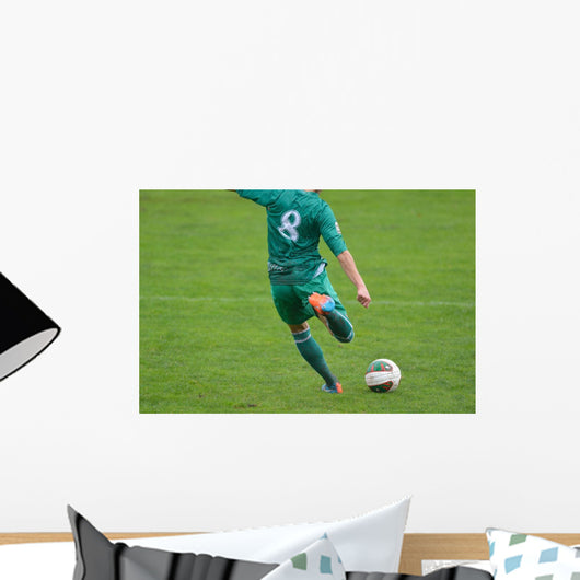 Calcio di punizione Wall Mural