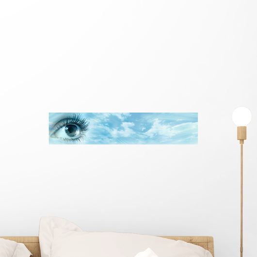 Human eye Wall Mural