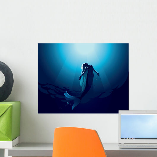 Mermaid Wall Mural