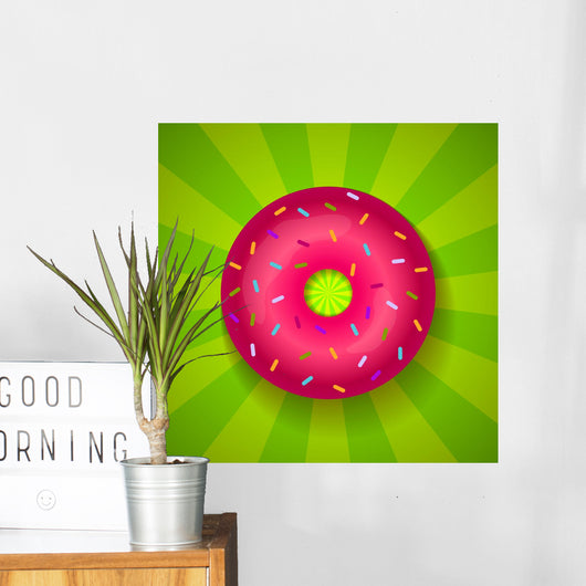 Donut Wall Mural