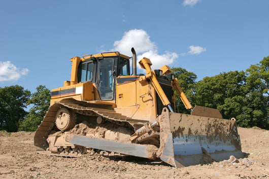 Bulldozer Wall Mural
