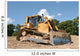 Bulldozer Wall Mural