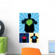 Superhero Under Cover 2 Wall Mural