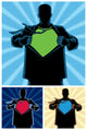 Superhero Under Cover 2 Wall Mural