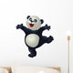dancing panda Wall Decal