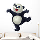 dancing panda Wall Decal