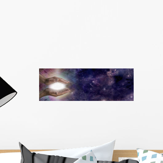 Cosmic healing energy Wall Mural