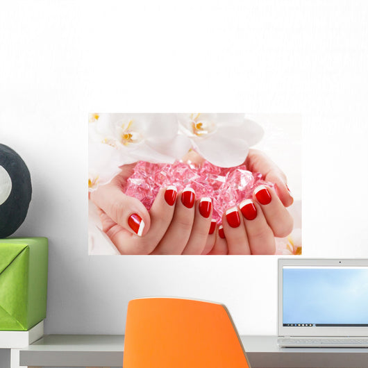 beautiful manicure nail salon Wall Mural