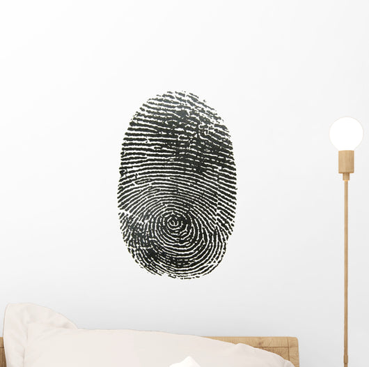 Finger Print Wall Decal