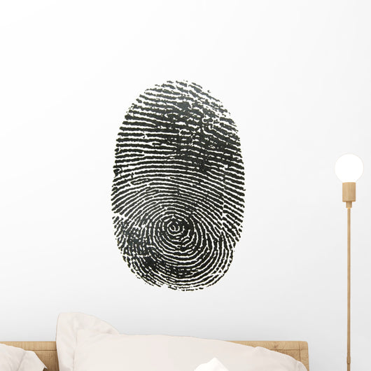 Finger Print Wall Decal