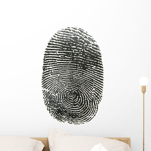 Finger Print Wall Decal