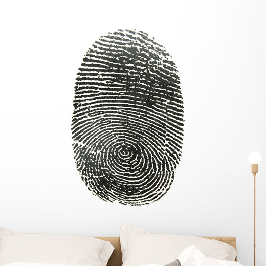 Finger Print Wall Decal