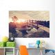 Bridge in the park Wall Mural