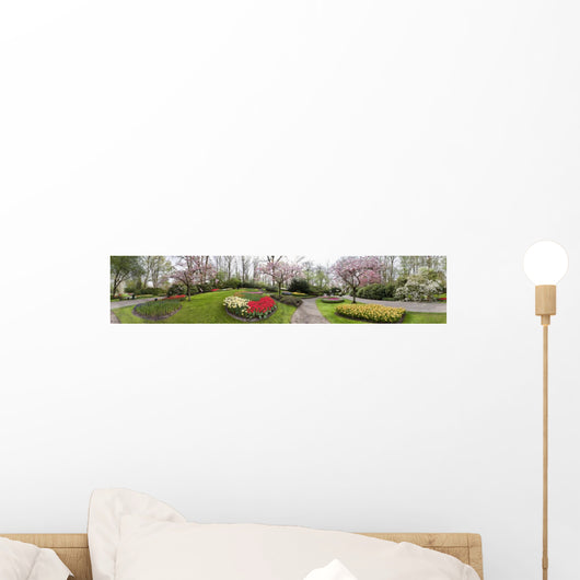 Keukenhof Panorama Holland Wall Mural