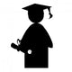 Graduation Seniors Diploma
