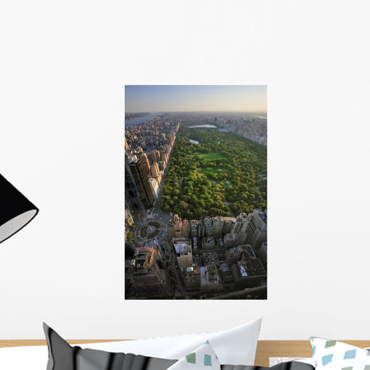 Aerial Central Park and