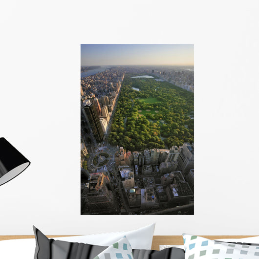 Aerial Central Park and