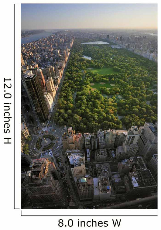 Aerial Central Park and