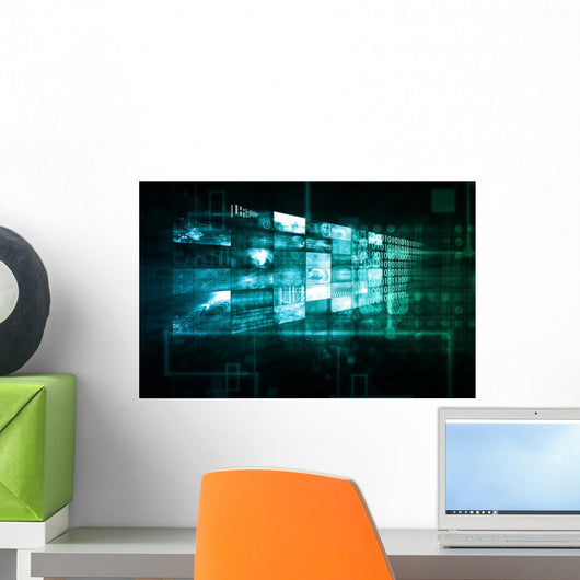 CMS Technology Wall Mural