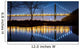 George Washington Bridge by night Wall Mural