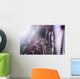 Studio Mischpult und Profi Mikrofon Wall Mural