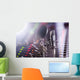 Studio Mischpult und Profi Mikrofon Wall Mural