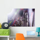 Studio Mischpult und Profi Mikrofon Wall Mural
