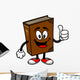 Bible School Mascot with Thumbs Up Wall Decal