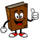Bible School Mascot with Thumbs Up Wall Decal