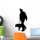 Police and dog Wall Decal