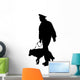 Police and dog Wall Decal