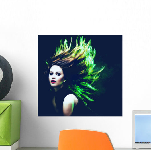 woman dance Wall Mural