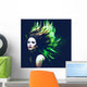 woman dance Wall Mural