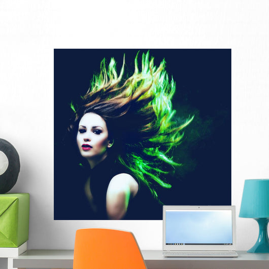 woman dance Wall Mural