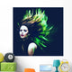 woman dance Wall Mural