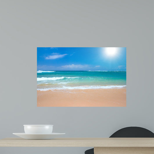 Peaceful Beach Scene