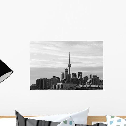 Part Toronto Skyline from Wall Decal