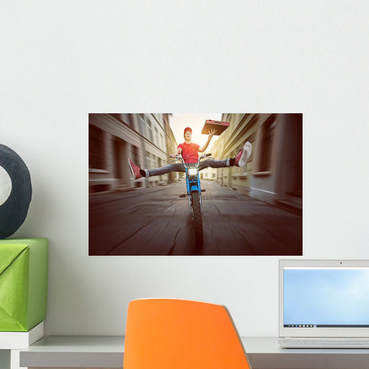 Pizza Guy Wall Mural