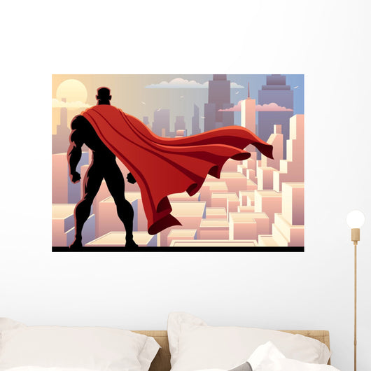Superhero Watch 2 Wall Mural