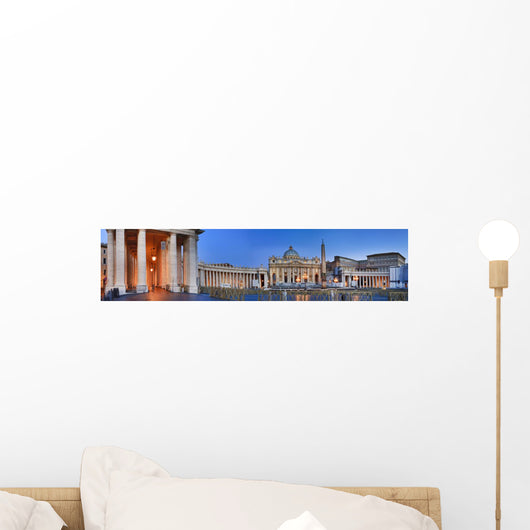 Vatican Square sunrise Wall Mural