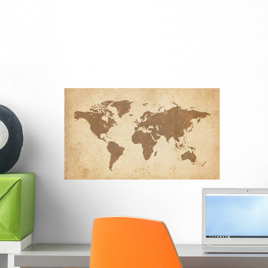 Old world map Wall Mural