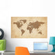 Old world map Wall Mural