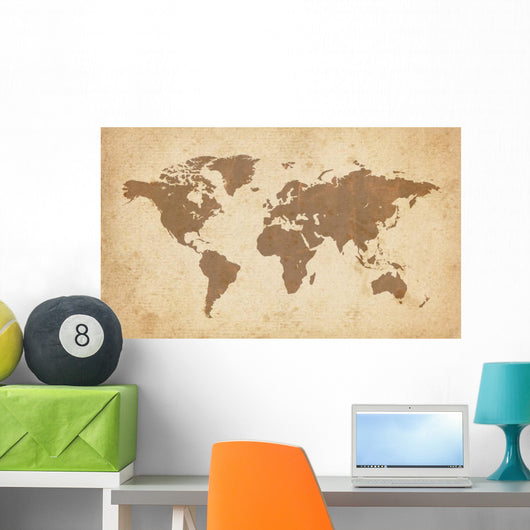 Old world map Wall Mural