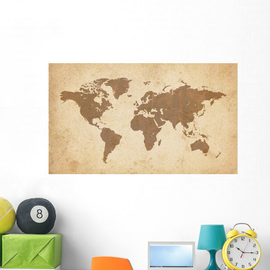 Old world map Wall Mural
